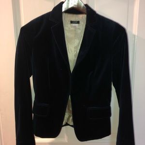 J Crew Velvet Women’s jacket.
